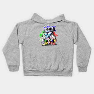 16-Bit RP2 Retro Console Bro Kids Hoodie